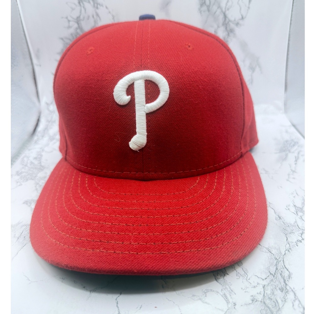 New Era Philadelphia Phillies 59FIFTY Cool Base On Field Cap Size 7 3/8